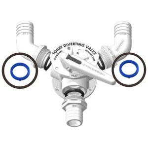 TruDesign Aquavalve Blue Seals 3 Pack