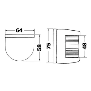 Osculati Warm LED 8-Chip 360° Festoon Bulb 36mm (2pk)