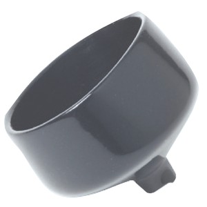 Rod holder PVC oval drain plug 