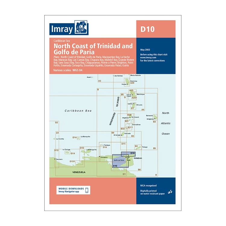 D10 North Coast of Trinidad and Golfo de Paria