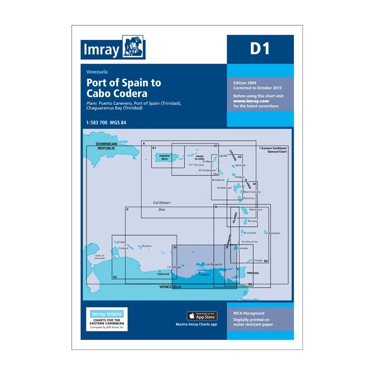 D1 Port of Spain to Cabo Codera