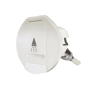 Plastimo EZ Water Housing White Showerhead with Round Cover 