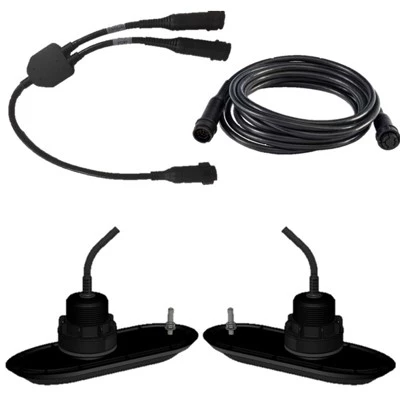 Raymarine Pack of RV-312 Realvision 3D Thru Hull Plastic Transducers 