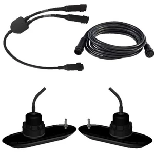 Raymarine Pack of RV-312 Realvision 3D Thru Hull Plastic Transducers 