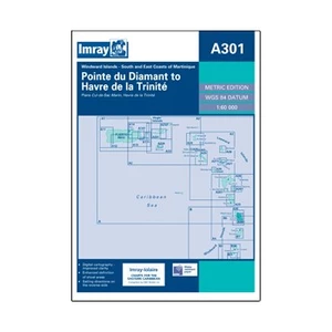 Imray A301 Martinique - South and East Coasts