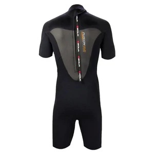 SOLA Men's Fusion 3/2mm Shortie Wetsuit Black 
