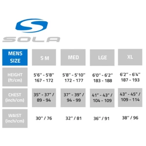 SOLA Men's Fusion 3/2mm Wetsuit 