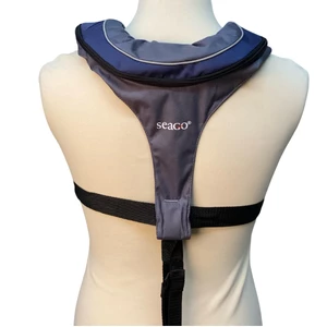 Seago Active 190N Pro Automatic/Harness Life Jacket with pre fitted Spray Hood & Light 