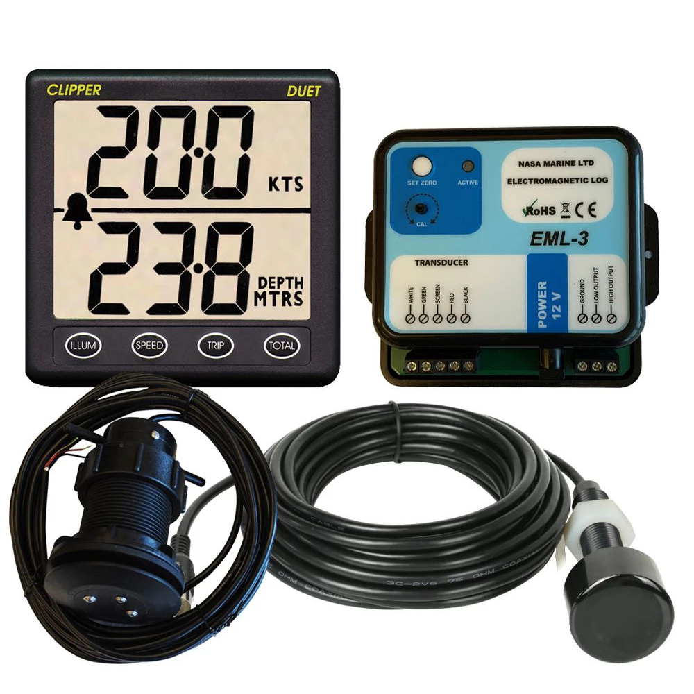 Nasa Clipper Duet with Electromagnetic 3 Log Transducer