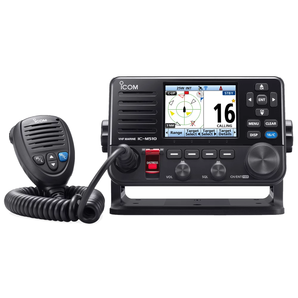 Icom IC-M510E VHF Radio With AIS Receiver 