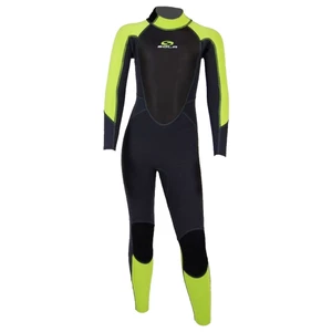 SOLA Kids Storm 3/2mm Wetsuit Lime/Navy 