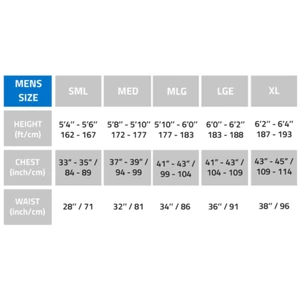 SOLA Men's Long John 3mm Black 