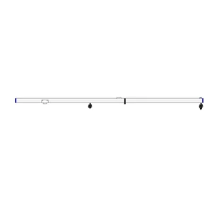 Force 4 Laser 1 Replica Boom with Black Ball Blocks