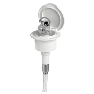 Osculati Classic Evo white deck shower PVC hose 2.5 mm