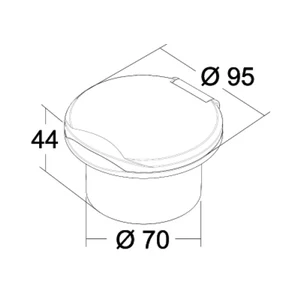 Osculati Mixer with Classic Evo housing