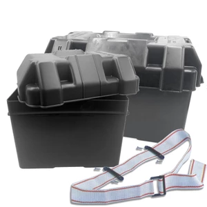 Trem Battery Box with Tie-Down Strap