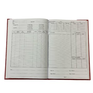 Logbook (Red Cover) 