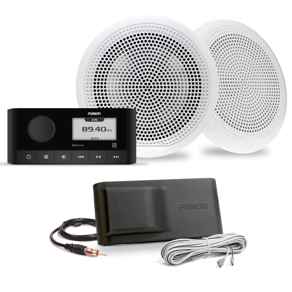 Fusion MS-RA60 Stereo & Speaker Kit