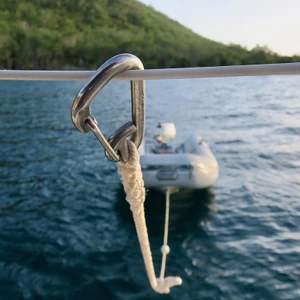 Wichard Stainless Steel Asymmetric Carbine Hook