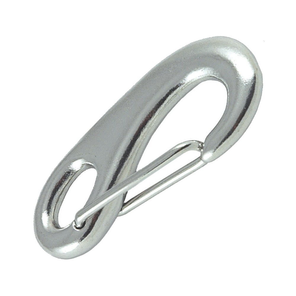 EXS Stainless Steel Screw Cap Fire Engine Snap Hook – V4A AISI 316 (5x50 To 11x120 Mm)