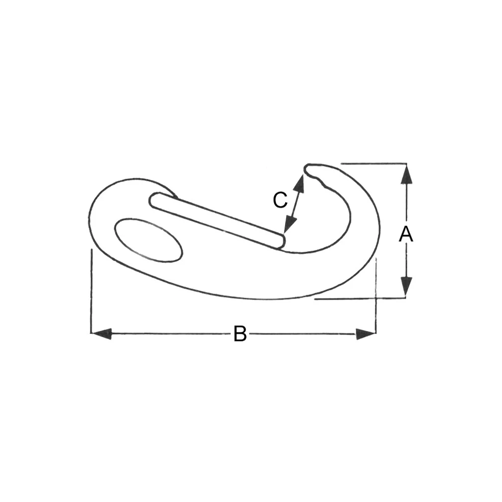 Stainless Steel Snap Hook