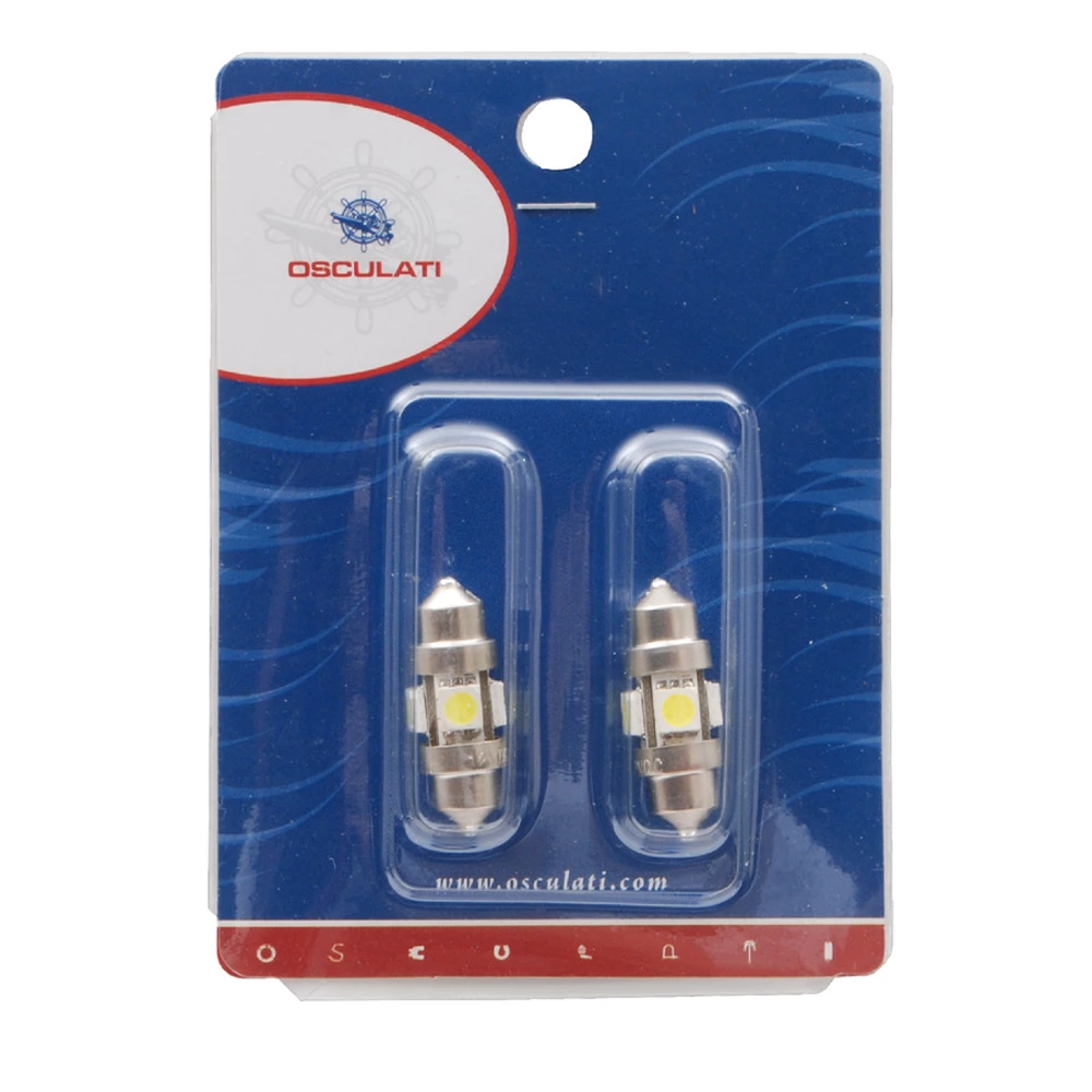 LED Festoon bulb 31 mm 3000 K (2pk)