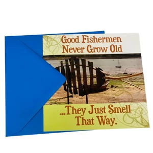 Force 4 Fishy Tales Card - Good Fisherman 