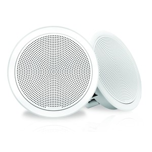 Damaged Box FM Series 7-7 200W Flush Mount Round Marine Speakers 