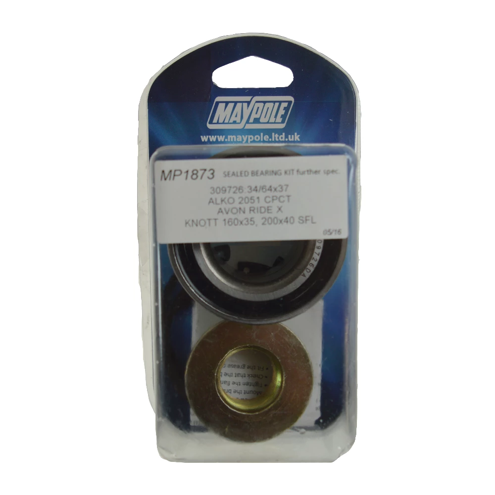 Trailer Sealed Bearing Kit - 64mmOD / 34mmID