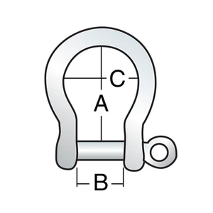 Harken Bow Shackle 
