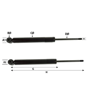 Stabilus Trailer Coupling Damper For Bradley HU12 3500Kg Couplings 