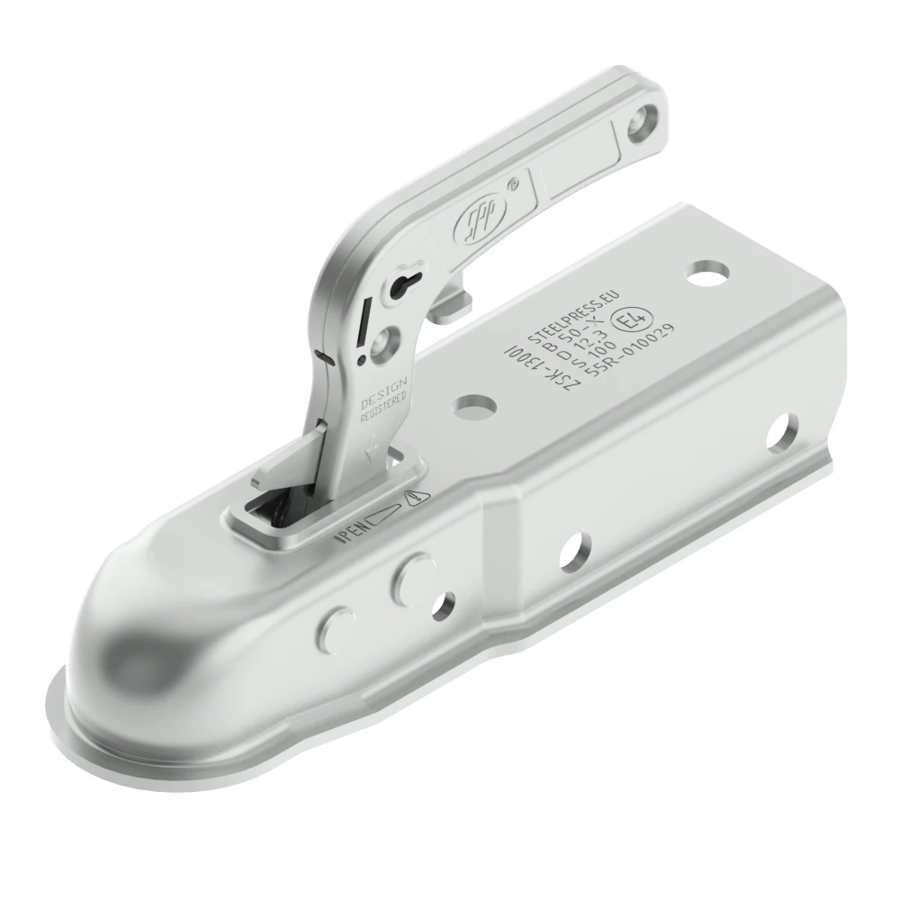 Maypole Pressed Steel 1300kg Trailer Hitch Coupling 60mm