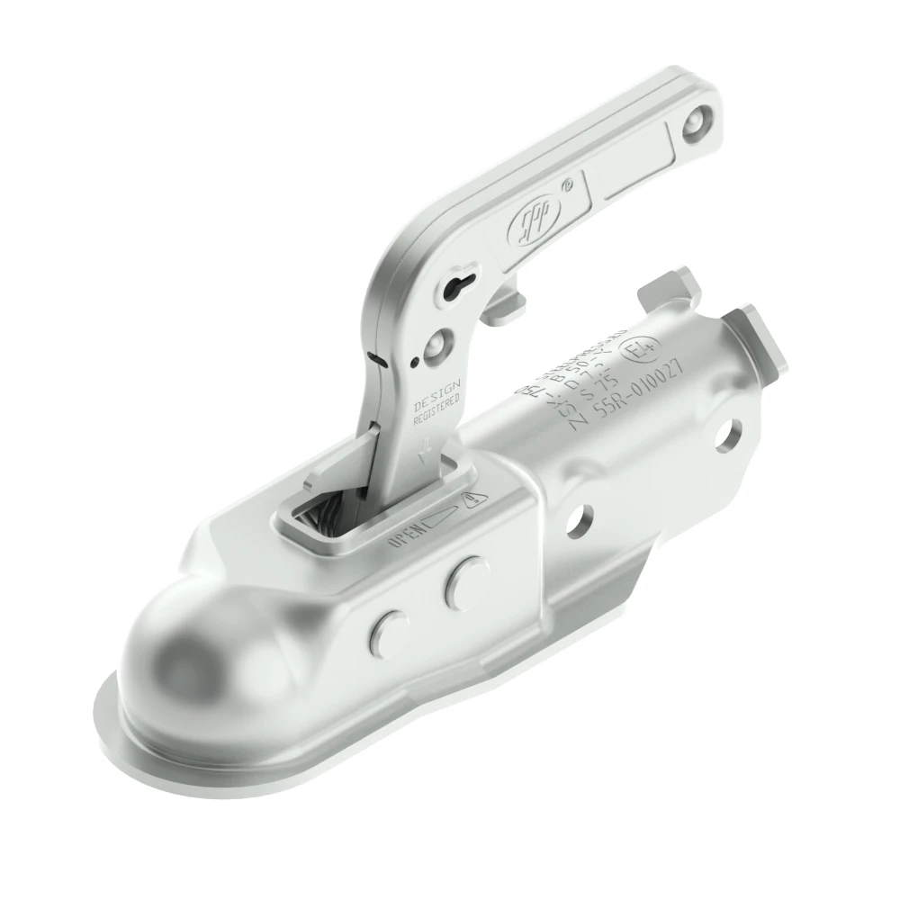 Pressed Steel 1700kg Trailer Hitch Coupling 35mm