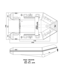 Seago Spirit Inflatable Boat - Air Deck 