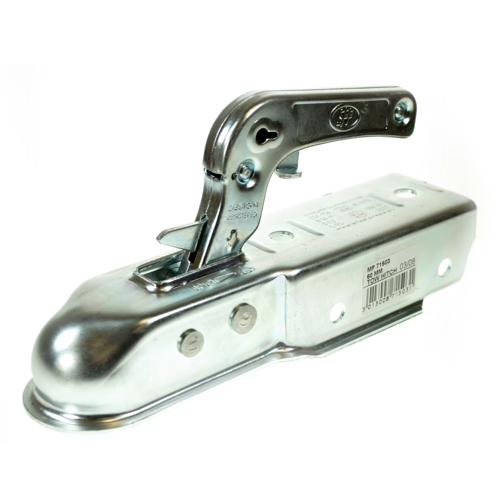Pressed Steel 750kg Trailer Hitch Coupling 60mm