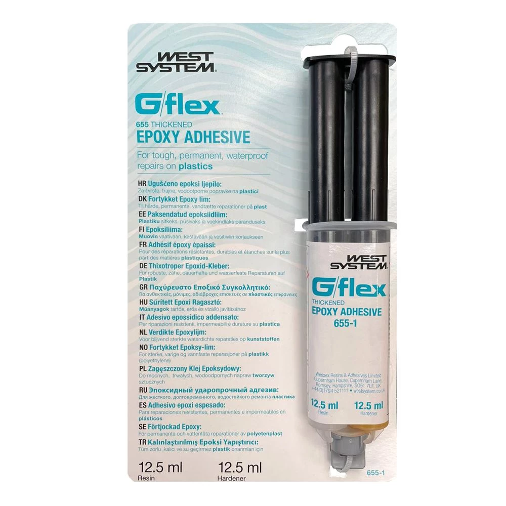 WEST SYSTEM® GFlex 655 Epoxy Adhesive Cartridge Pack