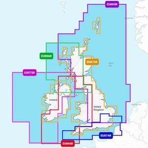 Navionics Plus UK Regular Area Chartplotter Chart 