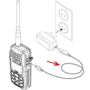 Standard Horizon HX300 Charging Cable 