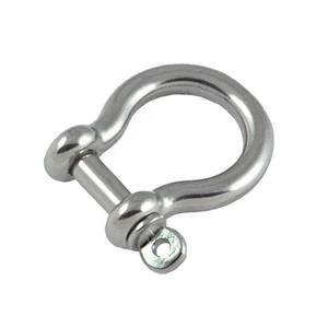 Force 4 Stainless Steel Bow Shackle (1PK)