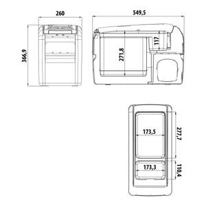 Dometic CF Portable Fridge/Freezer