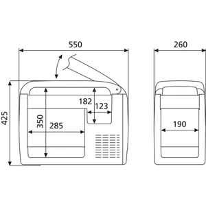 Dometic CF Portable Fridge/Freezer