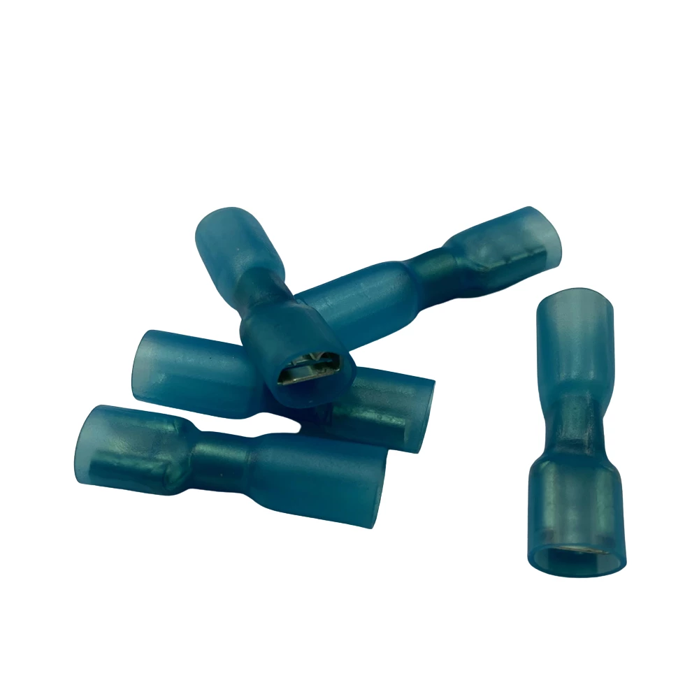 Force 4 Adhesive Lined Heatshrink Crimp Female Spade Connectors