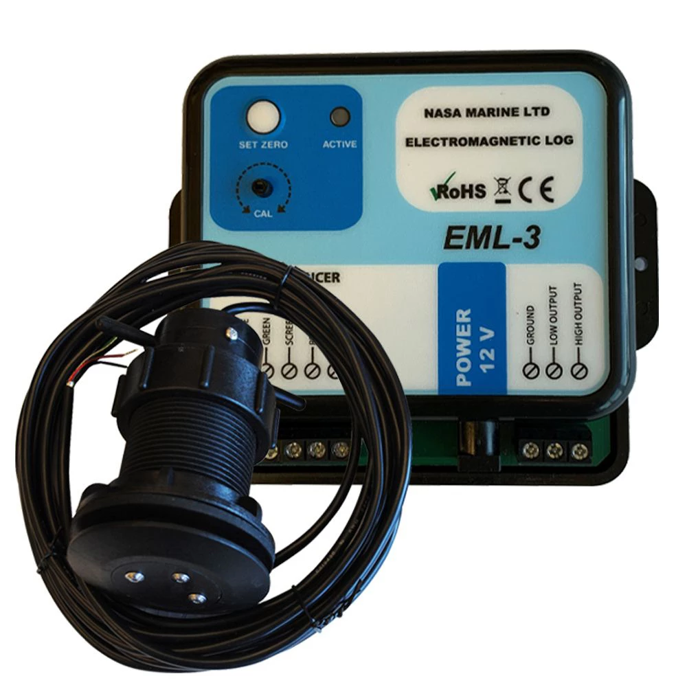 Nasa EML-3 Electromagnetic Log Transducer & Data Box 