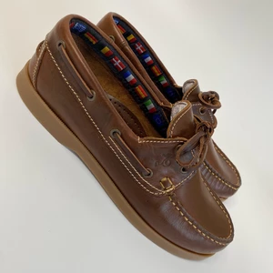 Windward Leather Deck Shoe - Brown 