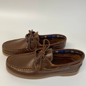 Windward Leather Deck Shoe - Brown 