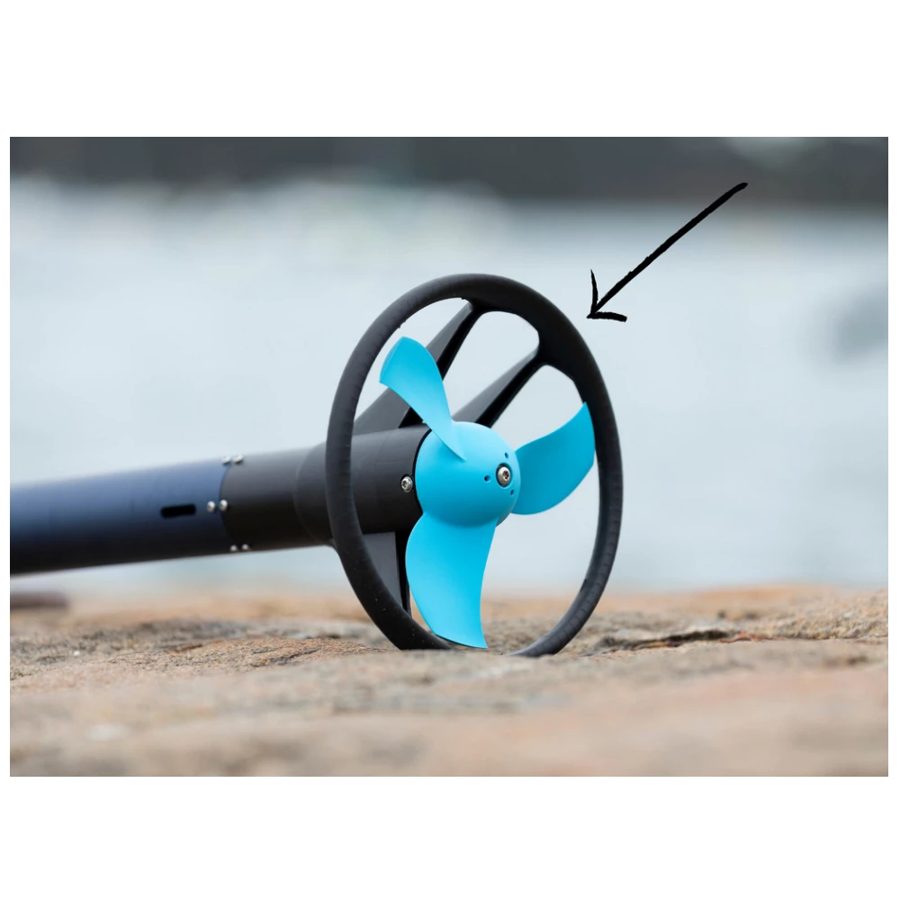 450 Electric Outboard Spare Propeller Protection