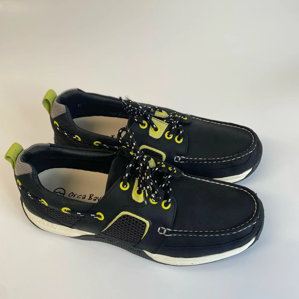 Wave Men's Deck Shoe - Carbon