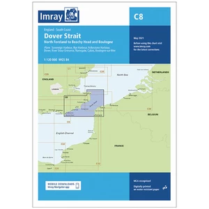 Imray C8 North Foreland to Beachy Head and Boulogne 