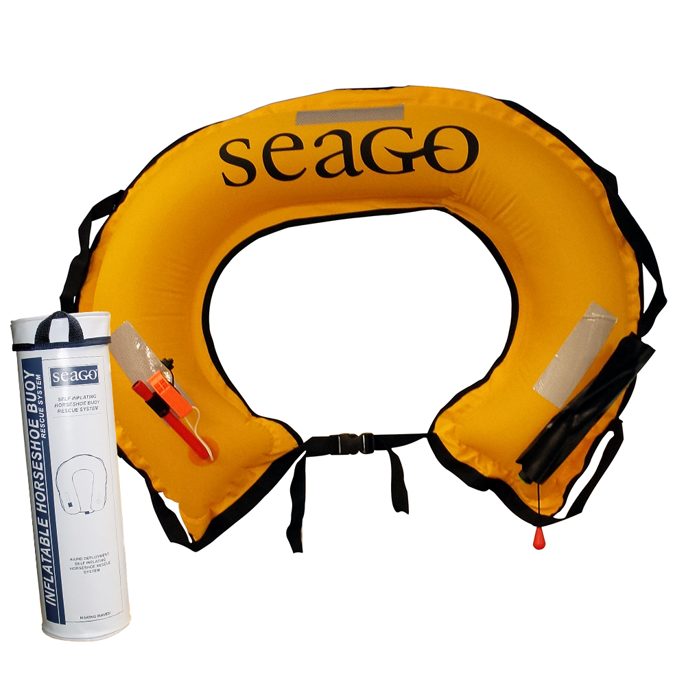 Inflatable Horseshoe Lifebuoy Set