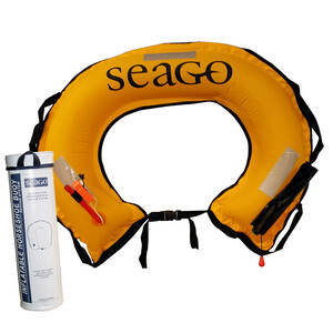 Inflatable Horseshoe Lifebuoy Set